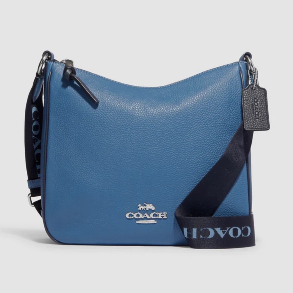 COACH Ellie File Bag blue/multi NWT